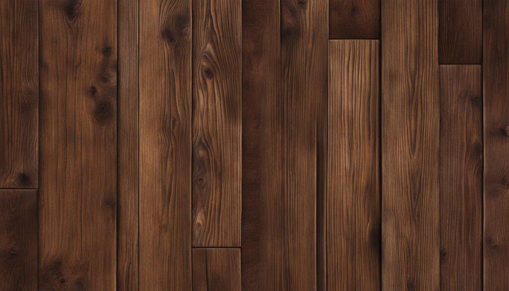 Reclaimed wood flooring with a vintage look