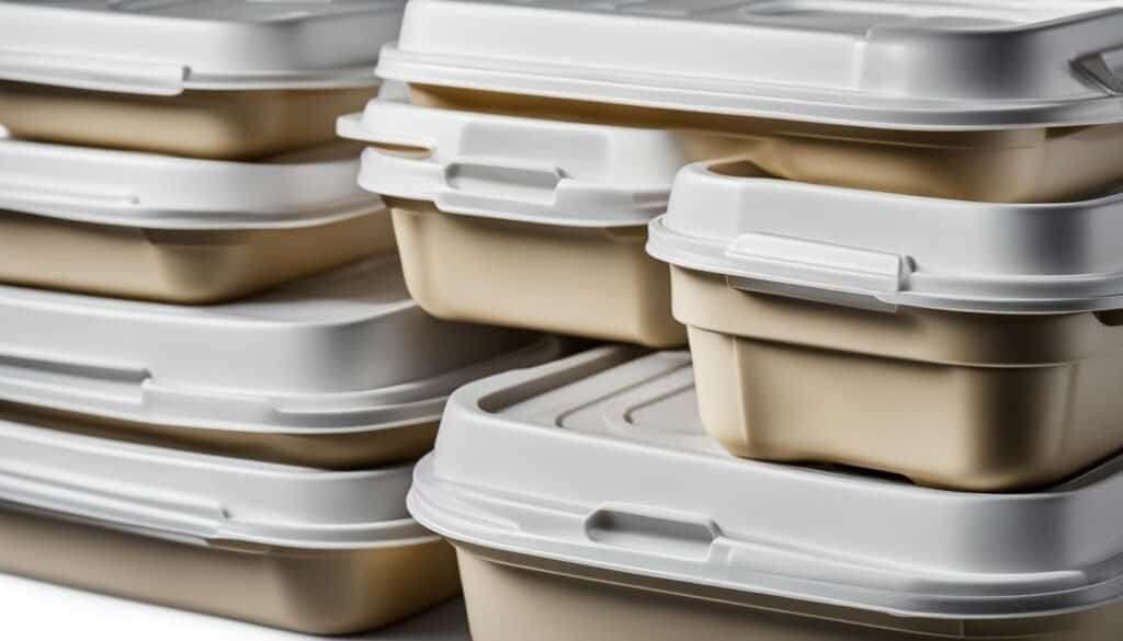Leak-proof and insulated biodegradable food containers