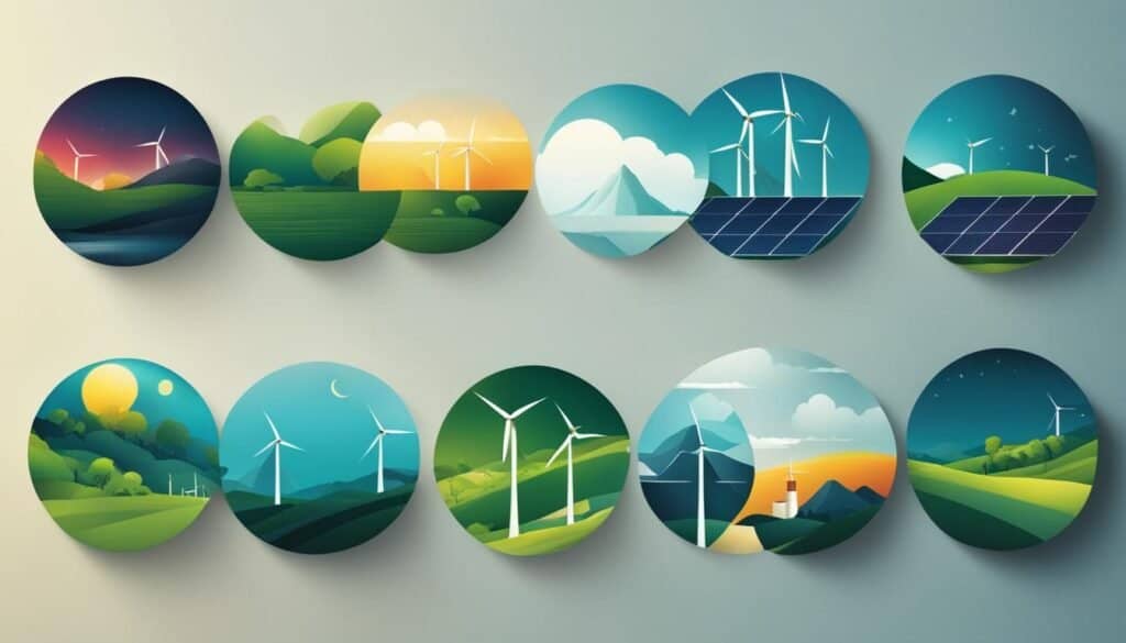 Renewable energy efficiency comparison