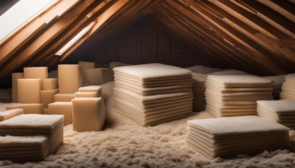 attic insulation materials