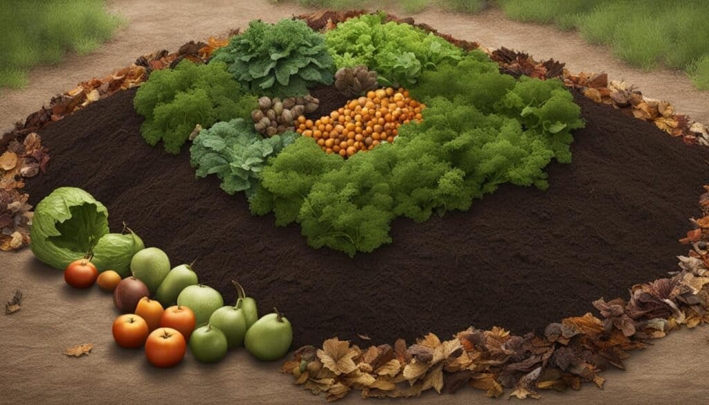 balancing compost pile ingredients