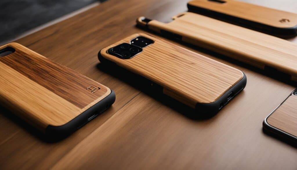 bamboo sustainable phone cases
