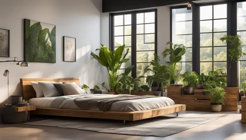 sustainable bedroom