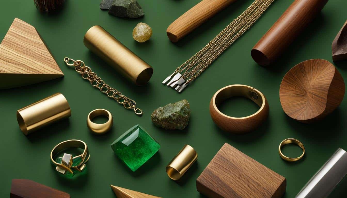 sustainable jewelry materials for artisans
