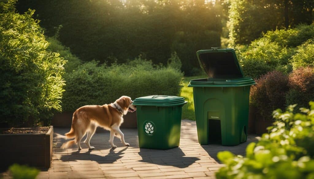 disposal of biodegradable dog waste bags