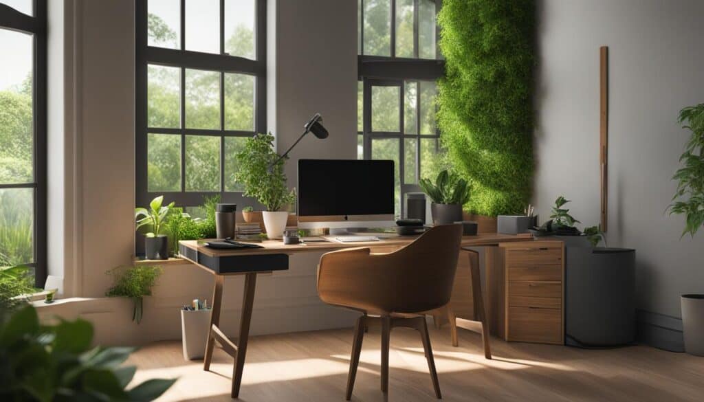 sustainable workspace